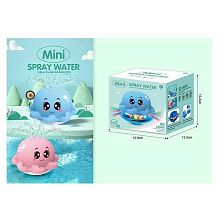 Гра для ванни 7018 WL “Восьминіг”, фонтанчик, катається, підсвічування, 2 кольори, в коробці