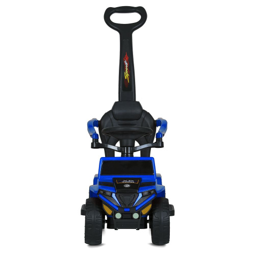 Каталка-толокар Bambi M 5805EL-4 (колеса: Ø7,1"/EVA, батьк. ручка, страхувальний бампер, сидіння: шкіра, музика, до 25 кг) фото 3