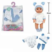 Одяг для пупса YLC 330 I комбінезон, шапочка, шкарпетки, для ляльок зростом 30-35 см, у пакеті