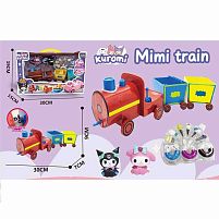 Герої YQ 8106 1 фігурка героя, потяг, 2 причепи, іграшкові солодощі, в коробці