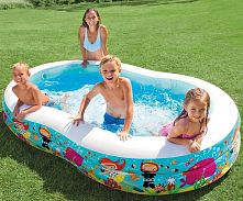 Дитячий надувний басейн «Веселий дайвінг» Intex 56490 (46*160*262 см.)