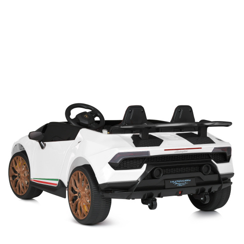 Електромобіль дитячий Bambi Racer M 5020EBLR-1(24V) «Lamborghini» (акумулятор: 24V 7Аh, білий) фото 2