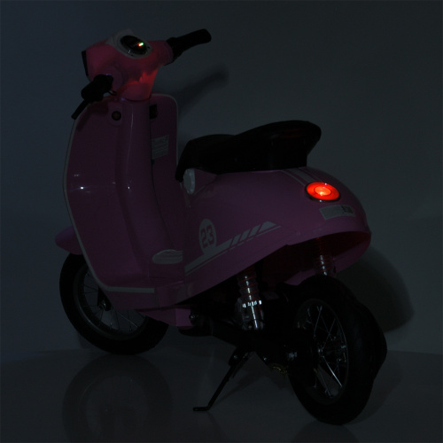 Електроскутер дитячий Bambi Racer M 6017AL-8 (колеса: Ø12.2"/гума, акк: 2*12V/10Ah, мотор: 24V/350W, до 23 км/г, до 65 кг) фото 6