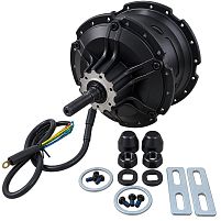 Мотор-колесо MXUS XF15FAT (48V/750W/20", редукторний, задній, для електровелосипеда FATBIKE)