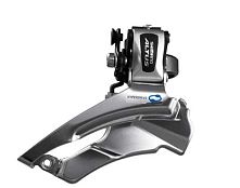 Перемикач швидкостей Shimano Altus FD-M-313 3X7/8, DOWN-SWING 34.9мм (31.8/28.6 адапт) універс.тяга, для 42/48 зуб