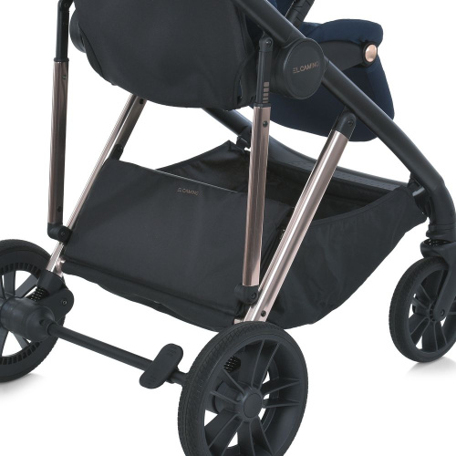 Коляска дитяча прогулянкова El Camino ME 1190 COIL Iris Blue (універсальна, 2в1) фото 8