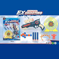 Пістолет 5389-2 мішень, м’які патрони, пульки, на листі