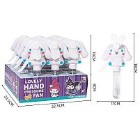 Мильні бульбашки YT 999-13 ЦІНА ЗА 12 ШТУК В БЛОЦІ, механічний вентилятор, в коробці