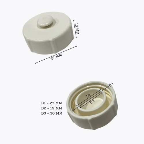 Пробка дренажного отвору Intex 10649 (до каркасних круглих бассейнів серії Prism Frame, Metal Frame, Small Frame) фото 3
