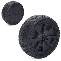 Колесо для дитячого електромотоцикла Bambi Racer M 6286-EVA WHEEL (заднє та переднє однакові, Ø19 см, ↔7 см, EVA)