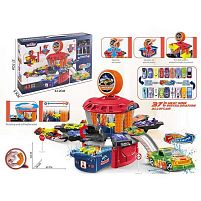 Автомийка 660 S-128 металопластикова машинка, змінює колір, дорожні знаки, в коробці