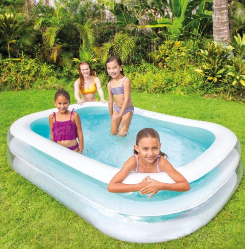 Дитячий надувний басейн «Сімейний» Intex 56483 (56*175*262 см., об'єм: 770 л.)