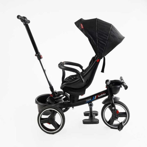 Велосипед дитячий триколісний Best Trike 6390 – 26-302 «Oscar» (колеса: переднє Ø10"/задні: Ø8"/PU, рама: сталь, батьк. ручка, нахил спинки, до 25 кг) фото 5