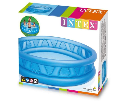 Надувний басейн Intex 58431 «Літаюча тарілка» (46*188 см., об'єм: 790л., серія: Small Pools) фото 3