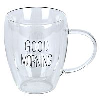 Чашка з подвійною стінкою "Good morning" 350мл Stenson R99010