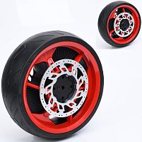 Колесо для дитячого електромотоцикла Bambi Racer M 6358-F-WHEEL (переднє, Ø37,5 см, ↔12,5 см, EVA)