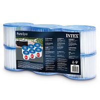 Картридж змінний Intex 29011 (для спа-джакузі, тип: «S1», Ø75*⬍109 мм, ціна за 6 шт в упаковці)