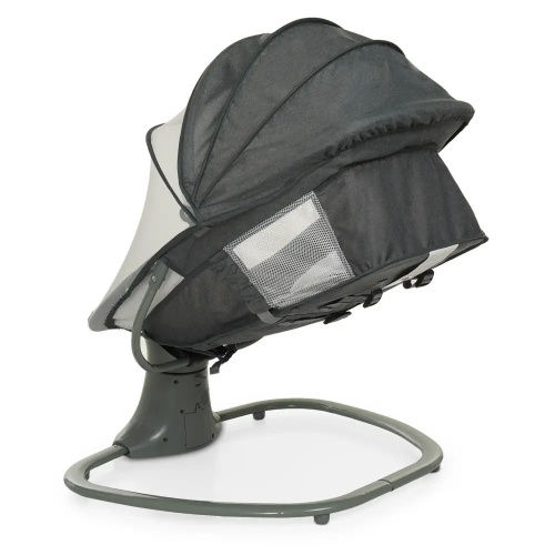 Крісло-шезлонг для немовлят з електро-заколисуванням Mastela 8105 Serious Grey (механізм гойдання: поворотний, 3в1) фото 10