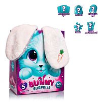 Гра настільна "Bunny surprise" mini VT 8080-11 "Vladi Toys", 5 ігор, магнітна гра, пазл, розвиваюча гра, набір для творчості, рюкзак, в коробці