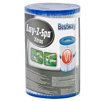 Картридж змінний BestWay 60311 (для фільтр-насосу, тип: «VI», Ø106*⬍80 мм, ціна за 2 шт в упаковці)