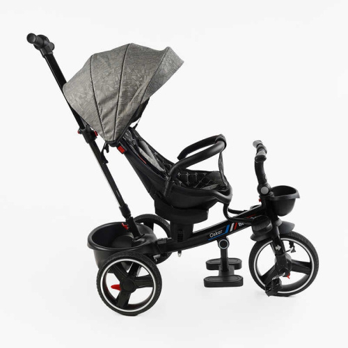 Велосипед дитячий триколісний Best Trike 6390 – 18-698 «Oscar» (колеса: переднє Ø10"/задні: Ø8"/PU, рама: сталь, батьк. ручка, нахил спинки, до 25 кг) фото 4