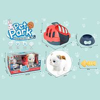 Улюбленець RA 001-15 “Кошеня”, ходить, звуки, переноска, аксесуари, на батарейках, в коробці