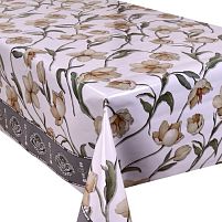 Скатертина-клейонка ПВХ 3-хшар. глянсова на ткан. основі Glossy 1.37*20м Stenson MA-5427