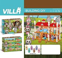 Будиночок 111-483 A герой, підсвічування, 3 режими, 2 фігурки, меблі, в коробці