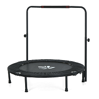 Батут дитячий Profi MS 3383-8 (Ø100 см, ↑22 см, 24 пружини, ↑ручки 96-120 см, I-подібні опори 6 шт, до 80 кг)