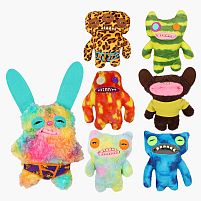 М`яка іграшка M 19842 ЦІНА ЗА 1 ШТУКУ, герой, середня висота: 21 см, м’яке хутро, наповнення: синтепон, скляні очі, зуби, ВИДАЄТЬСЯ ТІЛЬКИ МІКС