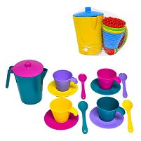 Набір посуду кавовий "Релакс" 39795 "Tigres", 13 елементів, в сітці