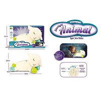 Нічник DR 5204 "Сонна овечка", звуки серцебиття, моря та лісу, колискові мелодії, підсвічування, проєкція зоряного неба, регуляція гучності, в