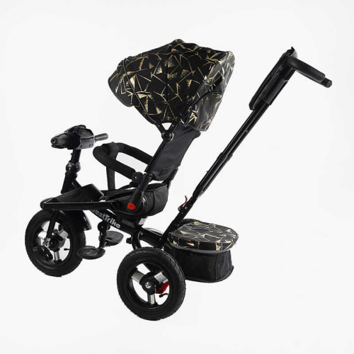 Велосипед дитячий триколісний Best Trike 6088 F – 626-87 (колеса: переднє Ø12"/задні: Ø10"/гума, рама: сталь, батьк. ручка, нахил спинки, до 25 кг) фото 4
