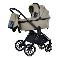 Коляска дитяча прогулянкова El Camino ME 1124-2 PRESTIGE Calm Beige (універсальна, 2в1)