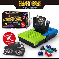 Логічна гра 168-1 2 гравці, 40 карток, 16 елементів, поле для гри, в коробці