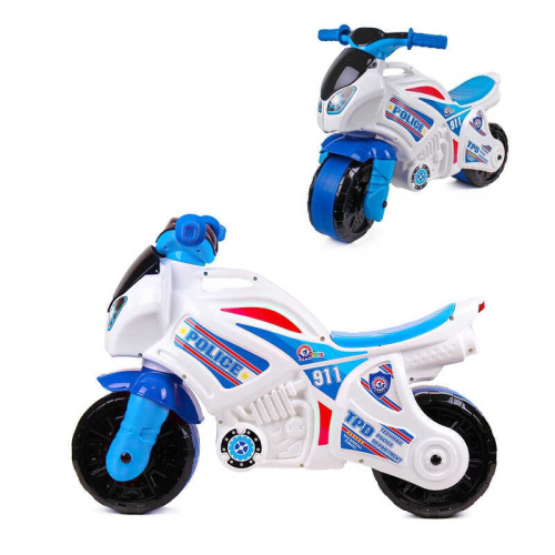Біговел (велобіг, ранбайк, балансбайк) Technok Toys 5125 «Мотоцикл» (білий)