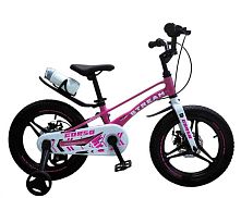 Велосипед дитячий двоколісний Corso SM-16112 «Stream» (колеса Ø16"/гума, рама: магній, допоміжні колеса, гальмо ручне, від 5 років)