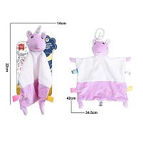 Брязкальце-комфортер 688 M135 текстильне, кільце для підвішування, в пакеті