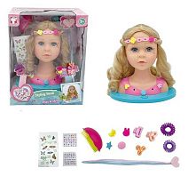 Манекен для зачісок YL 666 D аксесуари, в коробці