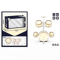 Барабанна установка XBL 772-14 21 елемент, 5 барабанів, діаметри: 35 см, 22 см, 16 см, тарілка, палички, педаль, в коробці