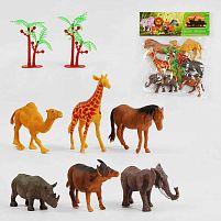 Набір диких тварин TK - 02735 "TK Group", 6 шт., у пакеті