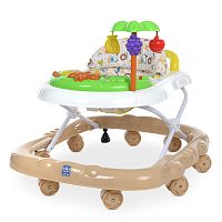 Ходунки дитячі Bambi M 5002 (63*63*72 см., колеса: 8 шт.*6,5 см., стопори: 2 шт, регулювання висоти, звуки тварин, ігрова панель)