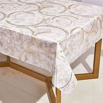Скатертина-клейонка ПВХ з принтом на ткан.основі глянець Марсель 1.37*20м Stenson MA-5479