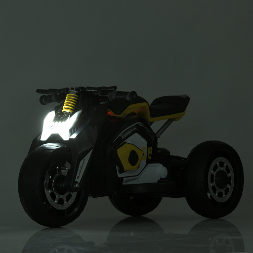Електромотоцикл дитячий Bambi Racer M 4827EL-6 (жовтий) фото 7