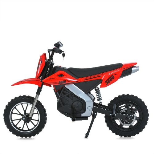 Електромотоцикл дитячий Bambi Racer M 6076AL-3 (кросовий, колеса: Ø14.2"/гума, акк. 3*12V/7Ah, мотор: 36V/350W, до 23 км/г, до 30 кг) фото 10