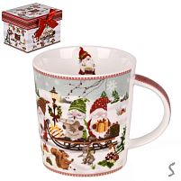 Чашка новорічна "Christmas stories" 320мл Stenson R36230