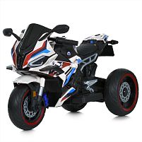 Електромотоцикл дитячий Bambi Racer M 6143EL-1 (колеса: EVA, акк. 12V/7Ah, мотор: 2*25W/12V/RPM16000, до 7 км/г, до 30 кг)