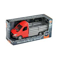 Машина "Mercedes-Benz Sprinter" бортовий 39673 (червоний) "Tigres" відчиняються двері кабіни, в коробці