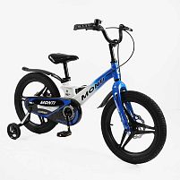 Велосипед дитячий двоколісний Corso MT-18293 «Monti» (колеса Ø18"/гума, рама: магній, допоміжні колеса, гальмо ручне, від 6 років)