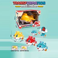 Літак-трансформер 8605 3 кольори, інерція, трансформується, гумові колеса, в коробці, ВИДАЄТЬСЯ ТІЛЬКИ МІКС ВИДІВ